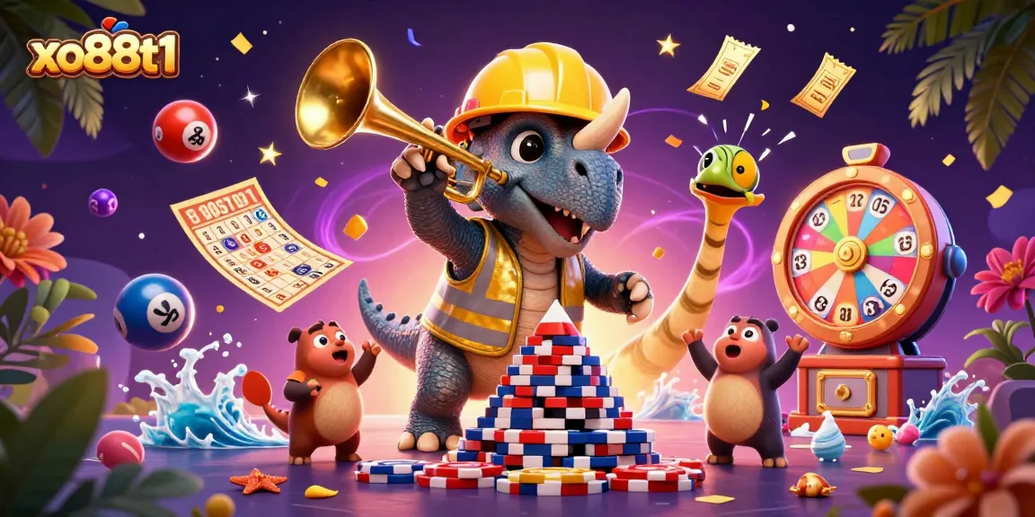Experience thrilling fun at xo88t1 with a dynamic casino party featuring vibrant characters and energetic gameplay.