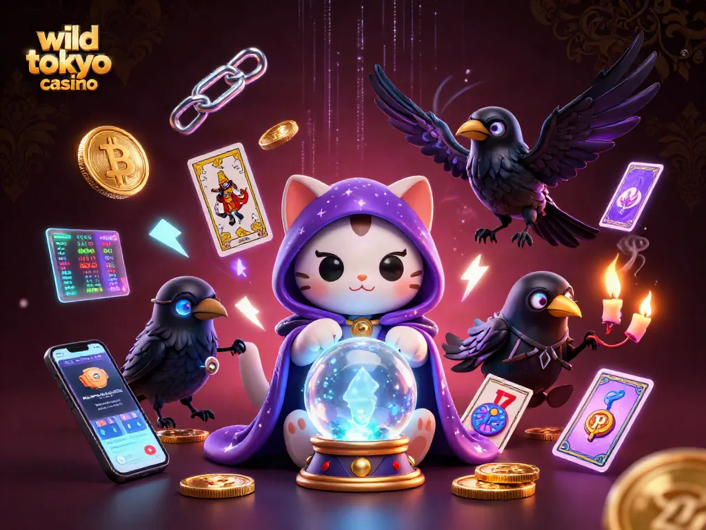 Experience thrilling gaming at wild tokyo casino with vibrant 3D characters and dynamic visuals.