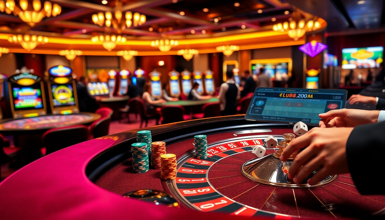 Experience the excitement of winning at lu88n.com with vibrant roulette and engaging casino games.