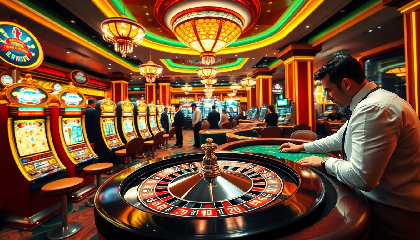 Experience thrilling gaming excitement at five88 com with vibrant casino tables and engaging live dealers.