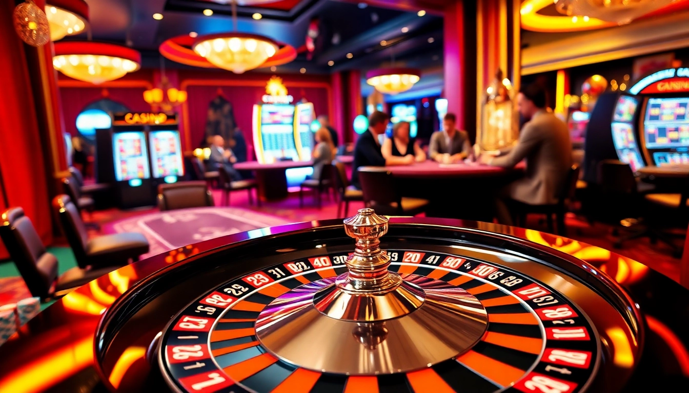 Players enjoying high-stakes action with debet strategy at a luxurious casino table.