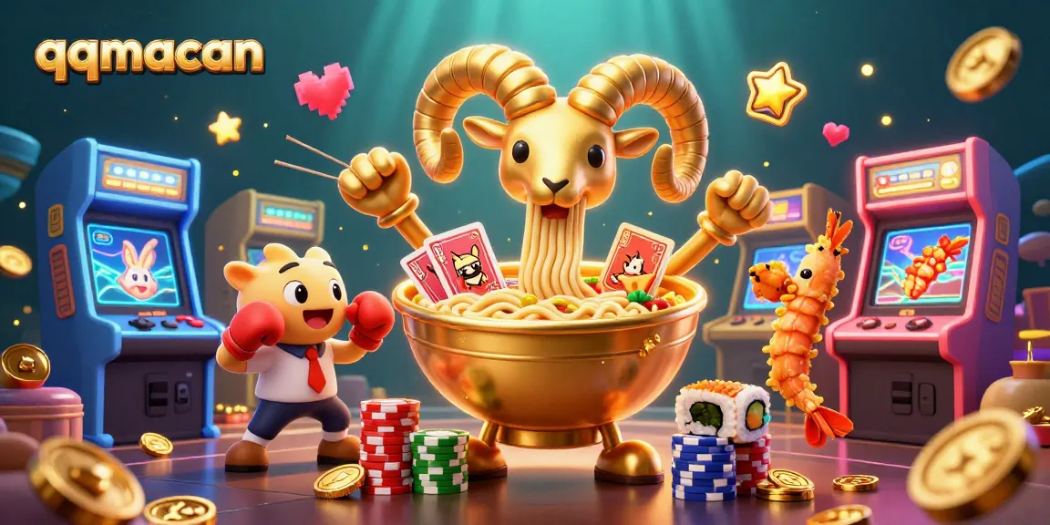 Experience thrilling gameplay with QQMacan, featuring colorful characters and dynamic gaming elements.