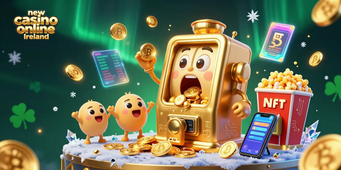 Witness the excitement of new casino online Ireland as a sentient slot machine wins big!