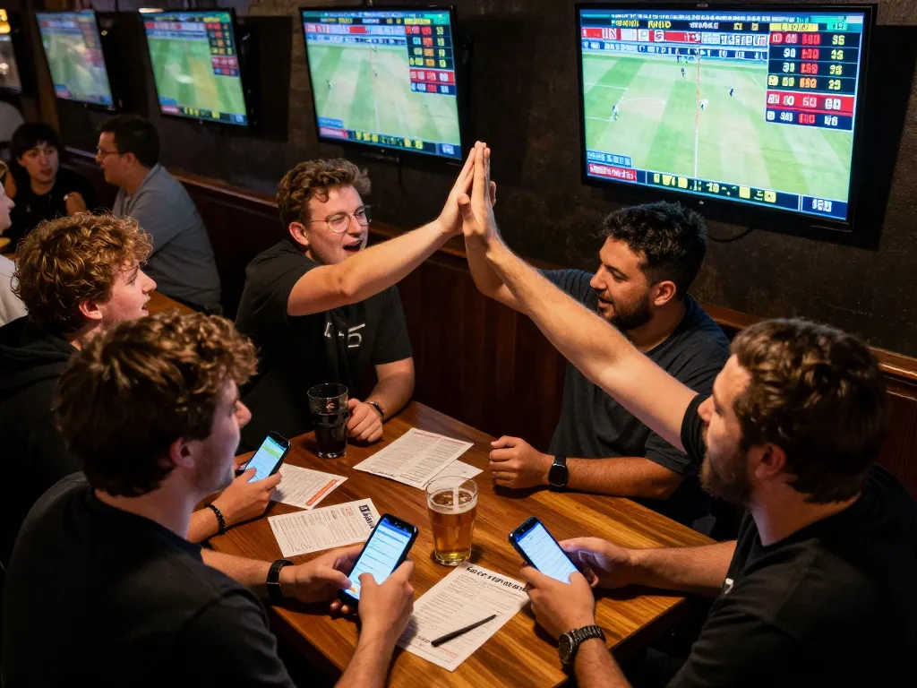 Fans engaging in thrilling live betting at LU88 while cheering for their favorite sports teams.
