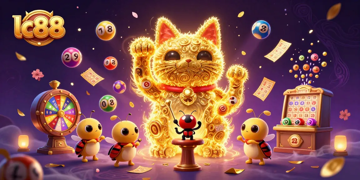 Engage with lc88's vibrant casino world where golden lucky cat fireworks ignite joy and excitement.
