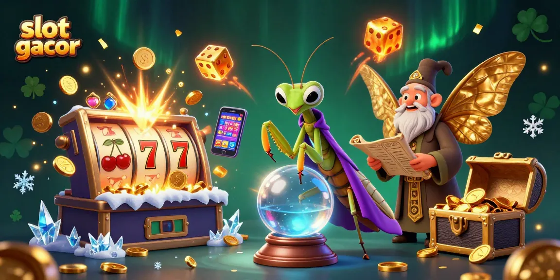 Slot gacor menarik perhatian pemain dengan simbol jackpot dan karakter 3D yang memukau.